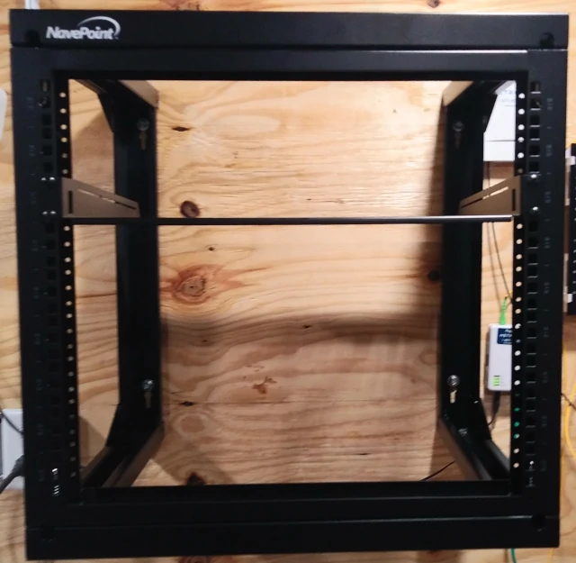 just mounted rack